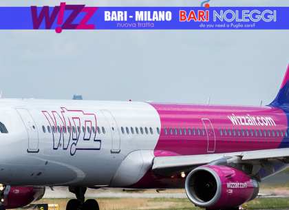 Nuova Tratta Bari-Milano con Wizzair